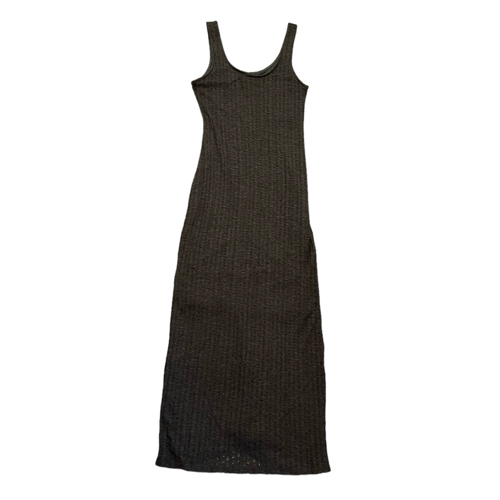 Bobeau M tank maxi dress textured